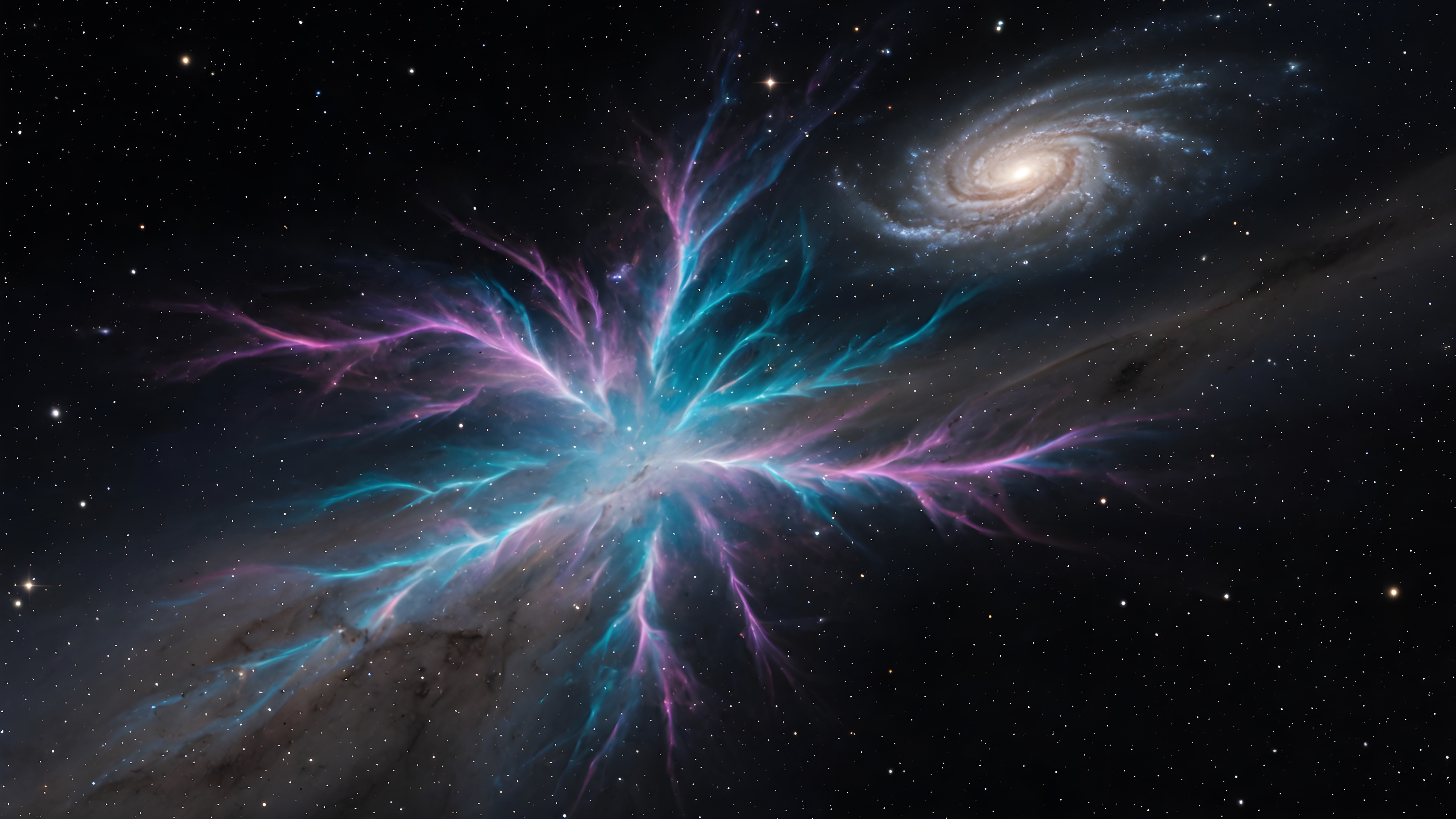 Deep Void theme — deep-space nebula